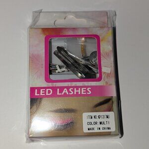 Rainbow lightup LED lashes - NIB